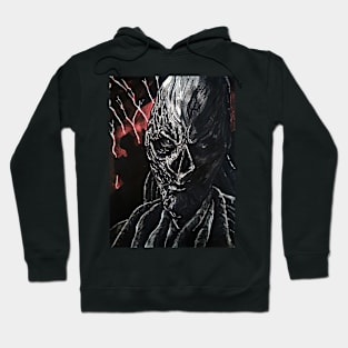 Stranger Things "Suffering's End" Vecna portrait (original) Hoodie